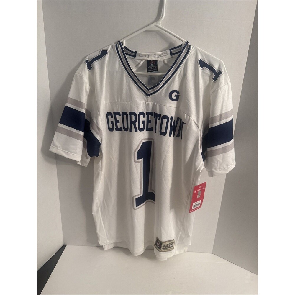 Men's GameDay Greats Georgetown Hoyas #1 Jersey Size Medium NWT